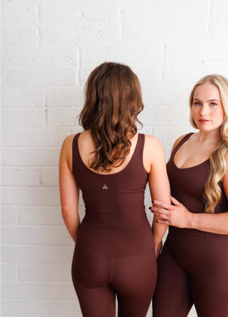 Free Flow Brown Leggings