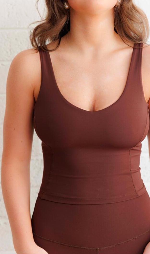 Free Flow Brown Top