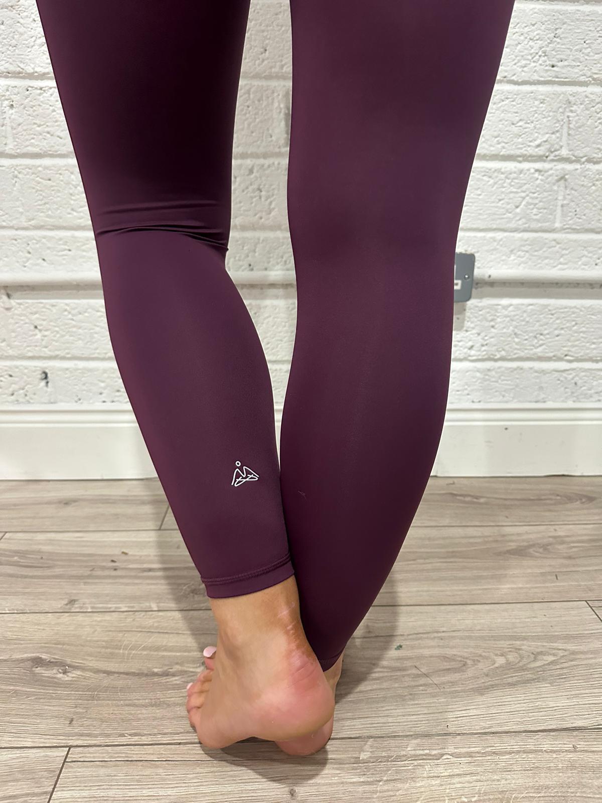 Bold Hold Plum Leggings